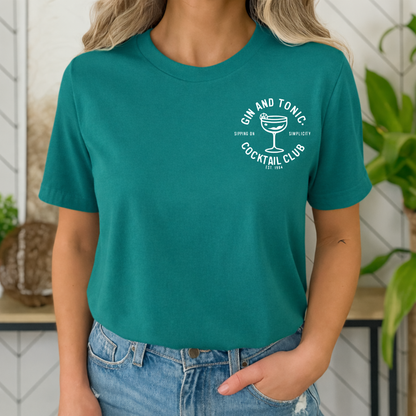 T-shirt – Gin and Tonic Cocktail Club