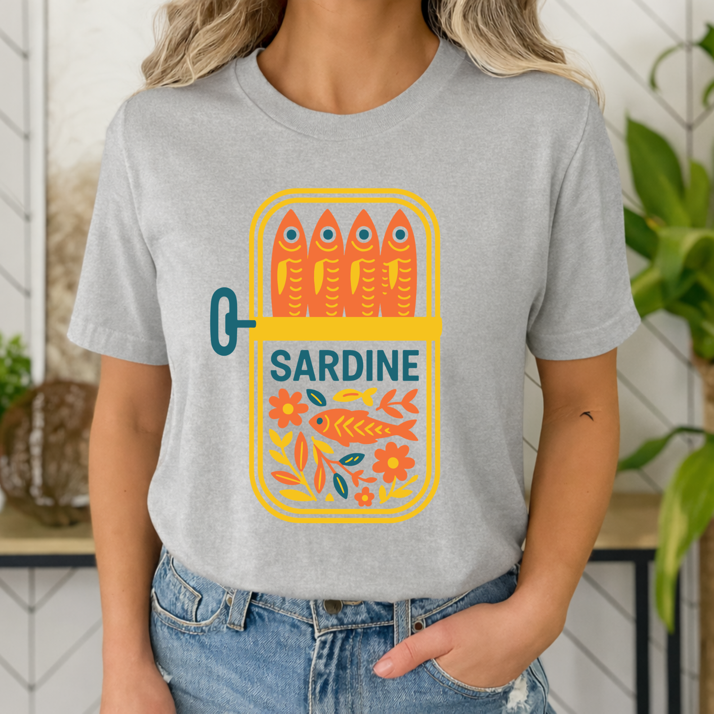 T-shirt – Sardine Vintage Can
