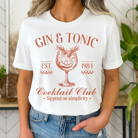 T-shirt – Gin & Tonic Cocktail Club