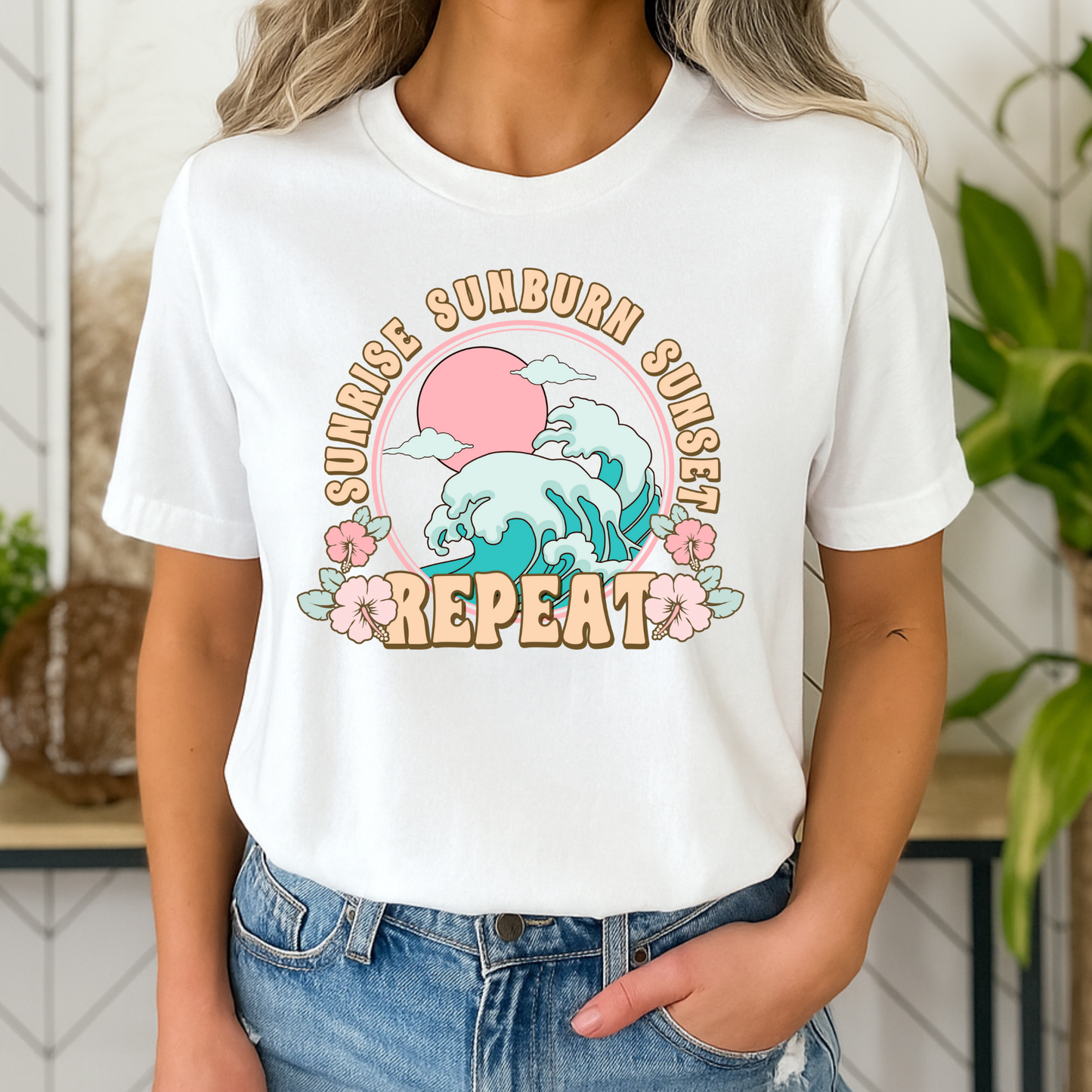 T-shirt - Sunrise Sunburn Sunset