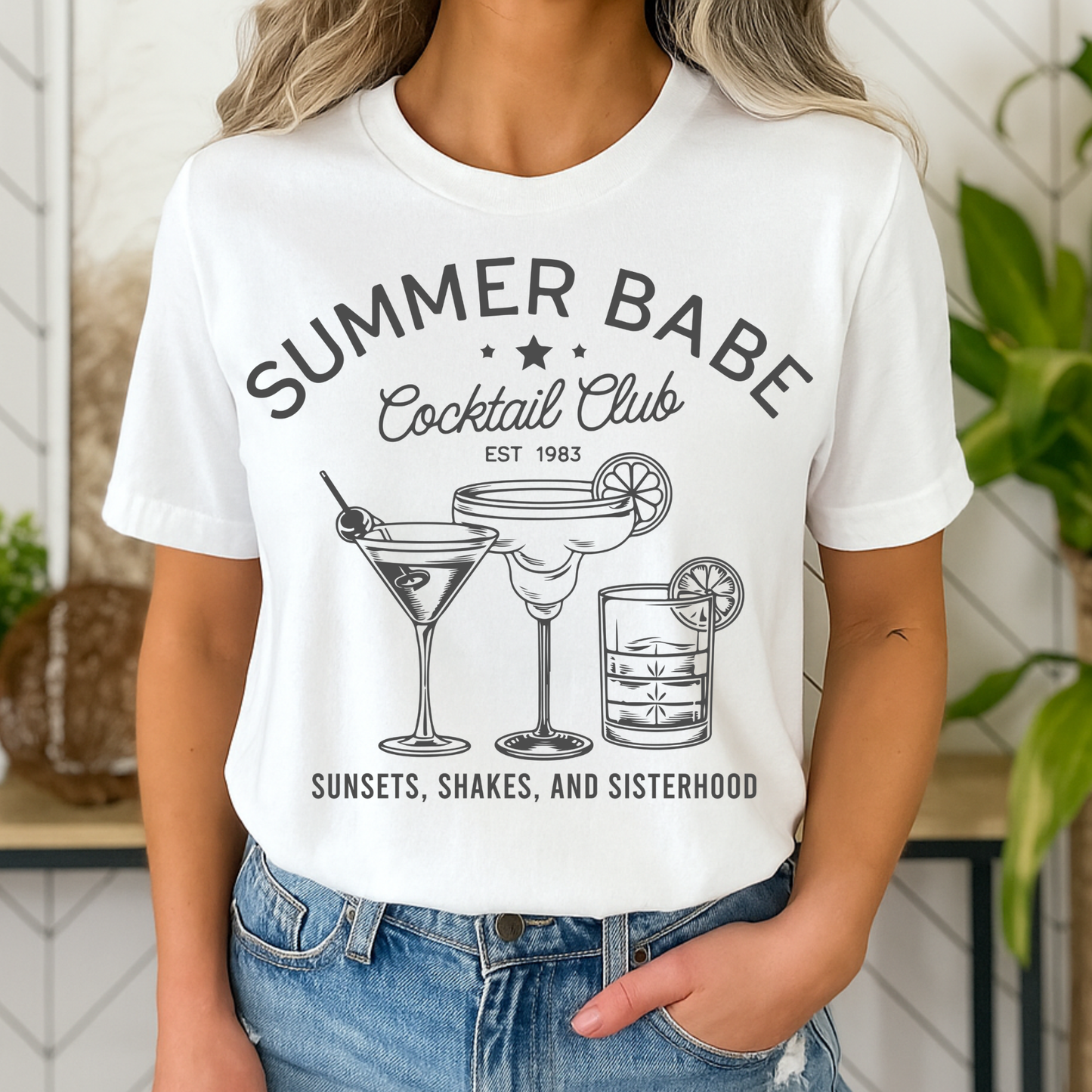 T-shirt – Summer Babe Cocktail Club