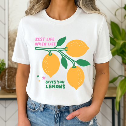 T-shirt – Lemons print