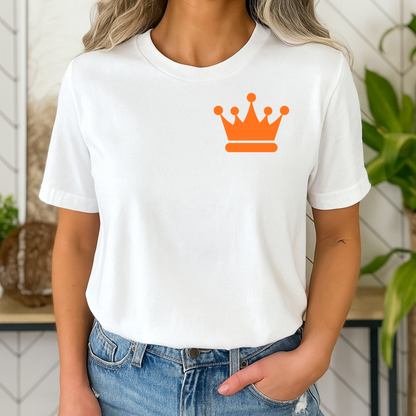 T-shirt - Oranje kroon