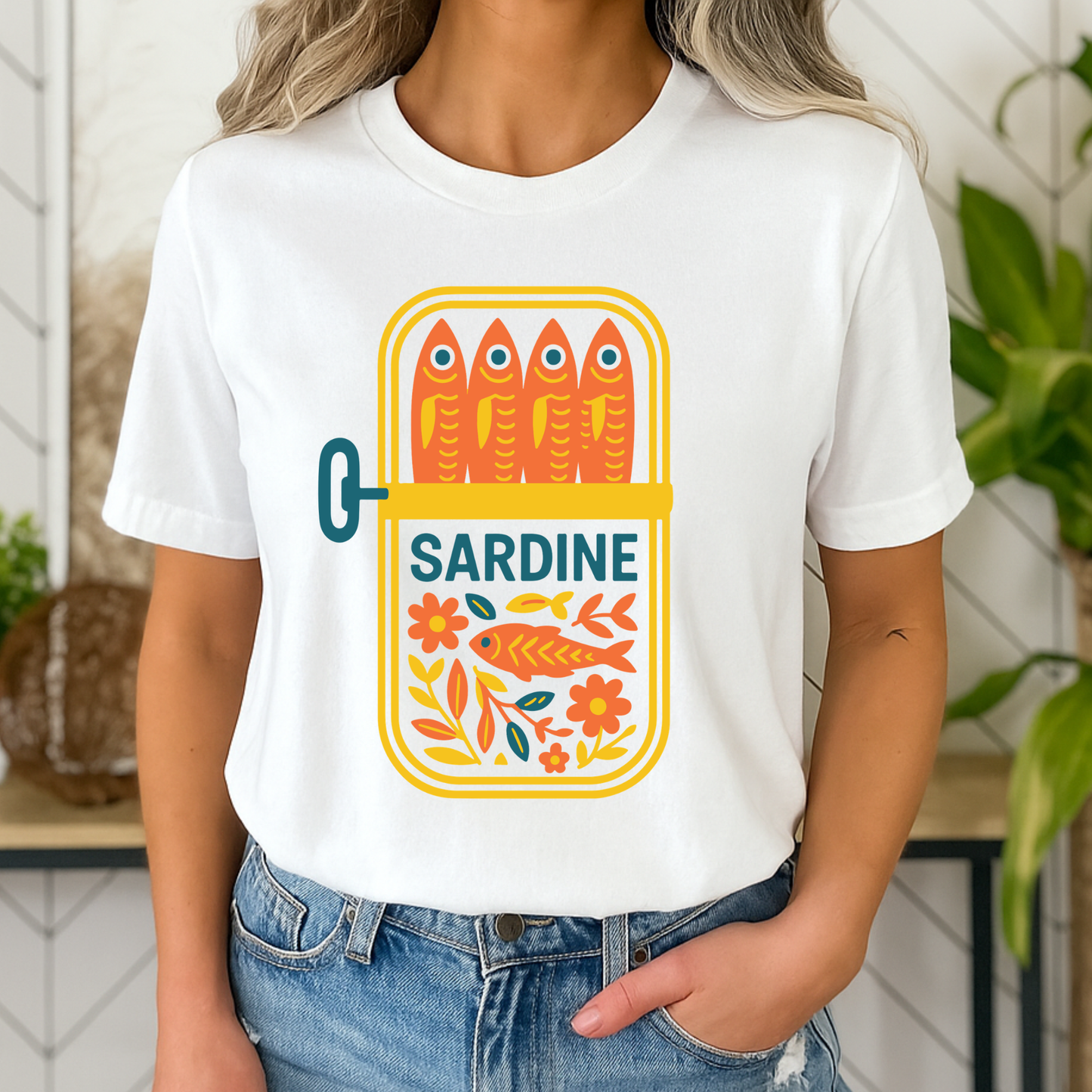 T-shirt – Sardine Vintage Can