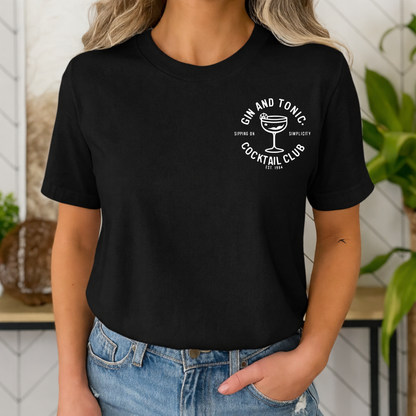 T-shirt – Gin and Tonic Cocktail Club