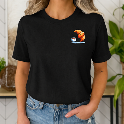 T-shirt - Croissant & Coffee