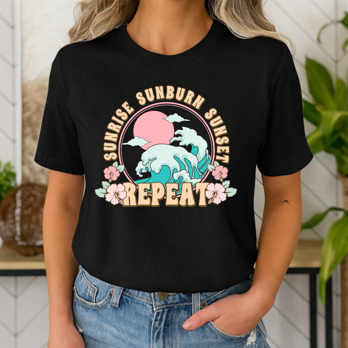 T-shirt - Sunrise Sunburn Sunset