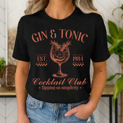 T-shirt – Gin & Tonic Cocktail Club