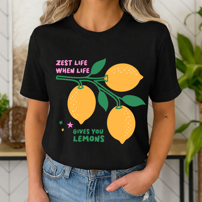 T-shirt – Lemons print