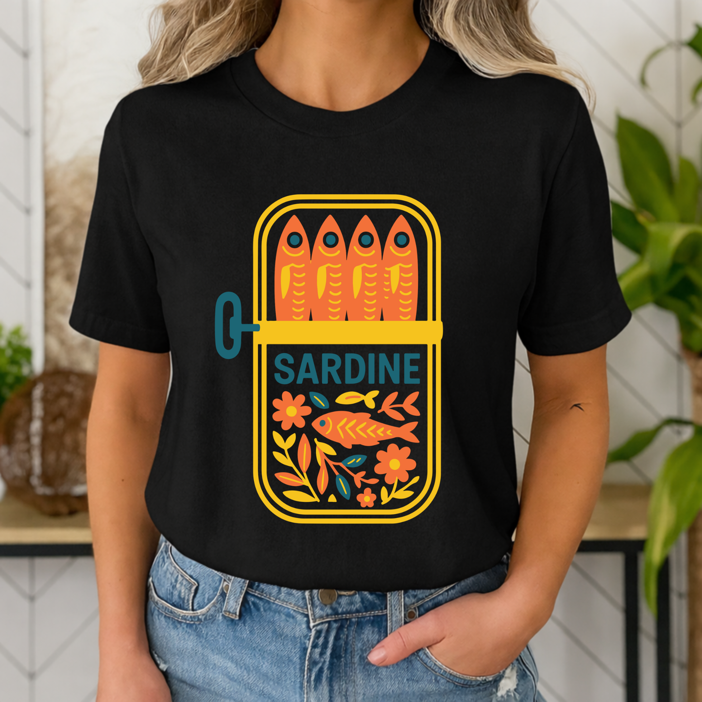 T-shirt – Sardine Vintage Can