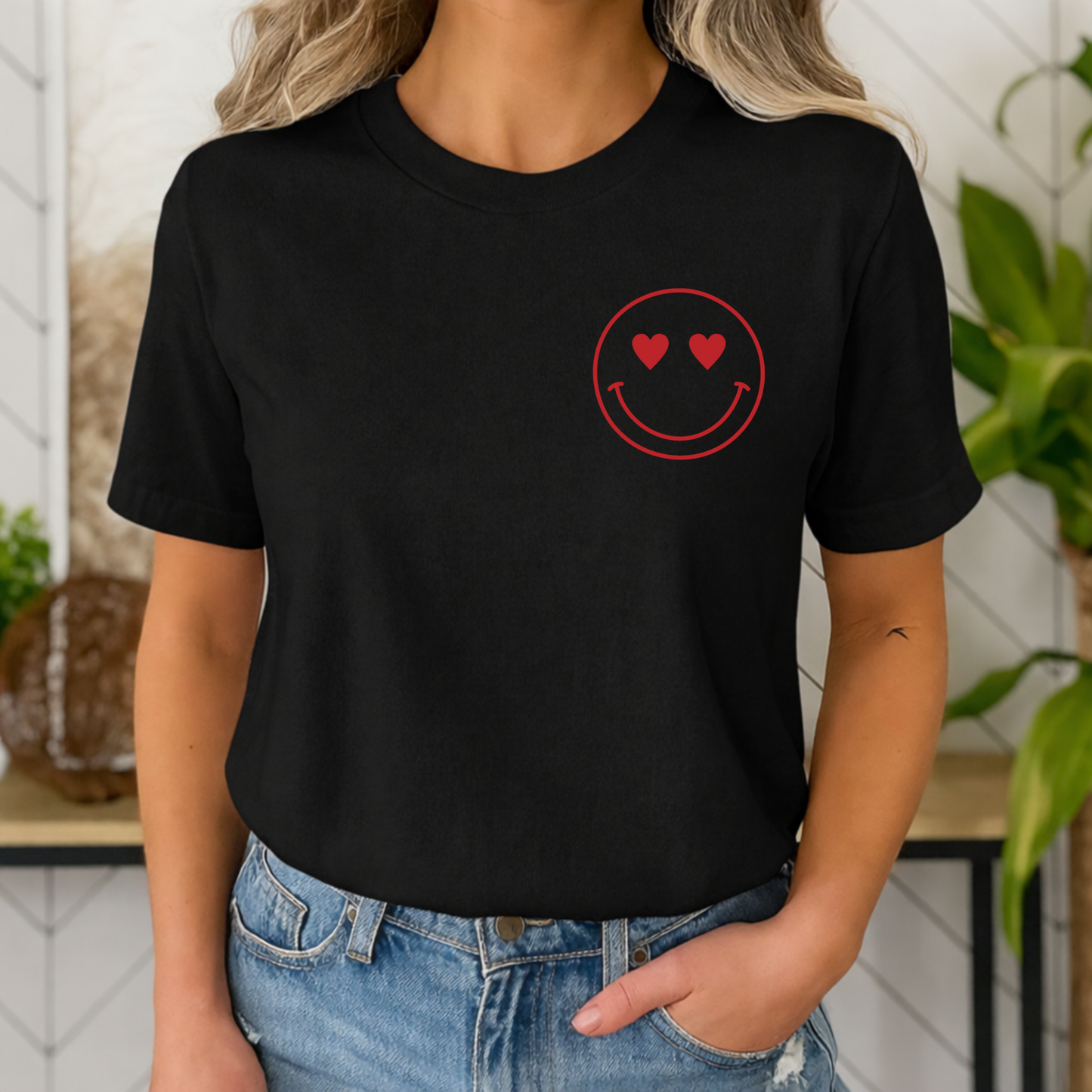 T-shirt – Smiley in Love